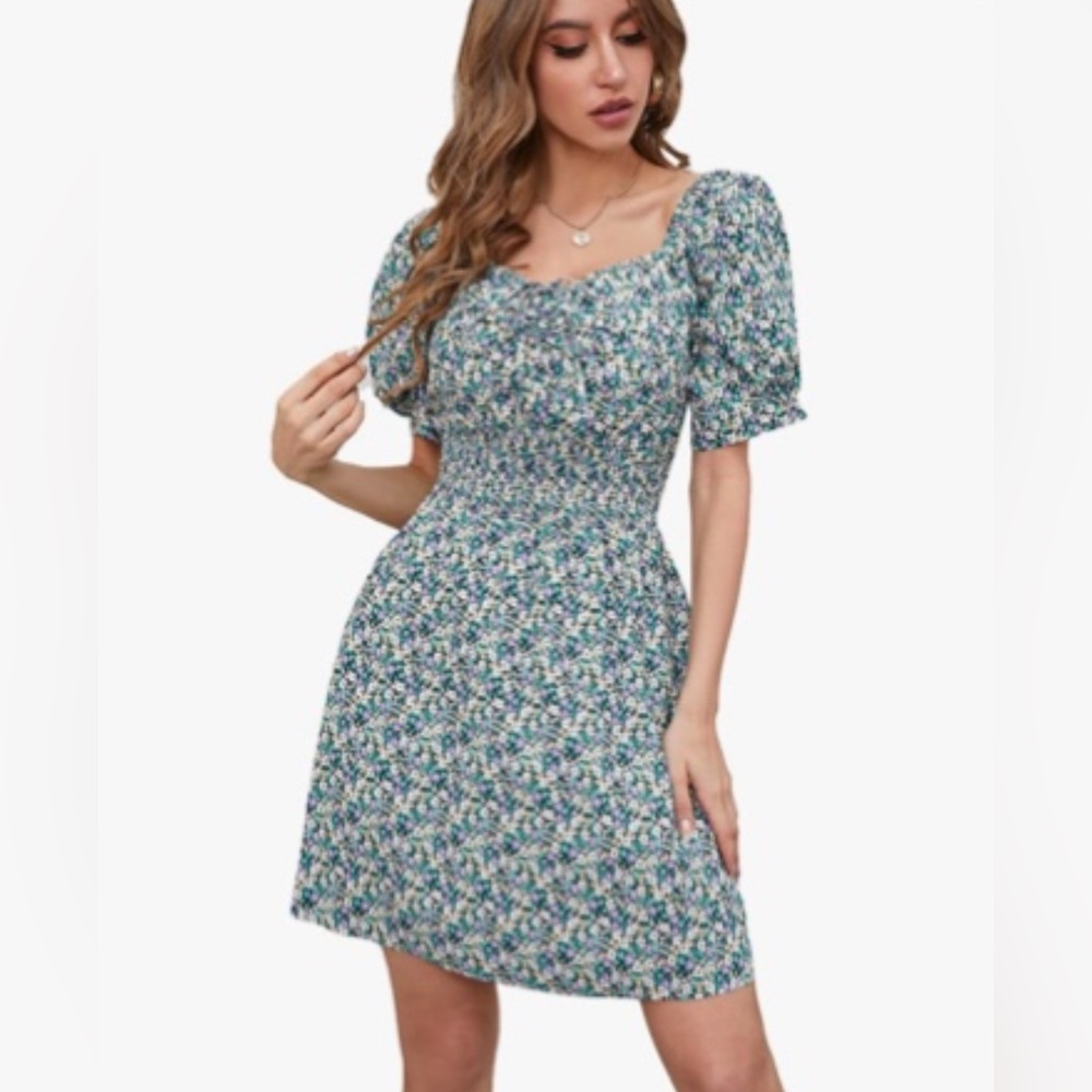 Puff Sleeve Dress